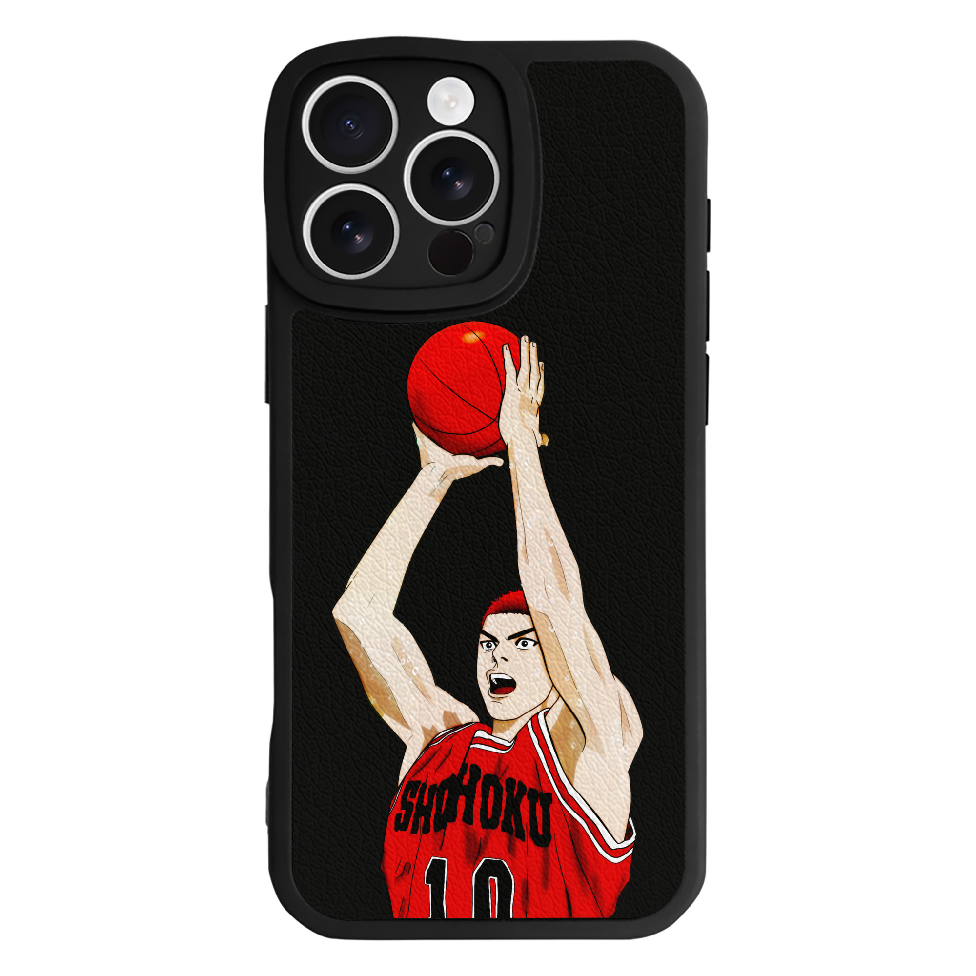 （画像用） SLAM DUNK／スラムダンク 【iPhone 16シリーズ対応】シリコンスマホケース（レザー調） 材質：シリコン